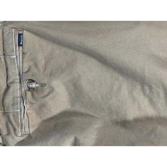Polo Ralph Lauren Men's Khaki Stretch Slim Fit Chino Pants - Size 32x32 - Picture 6 of 7